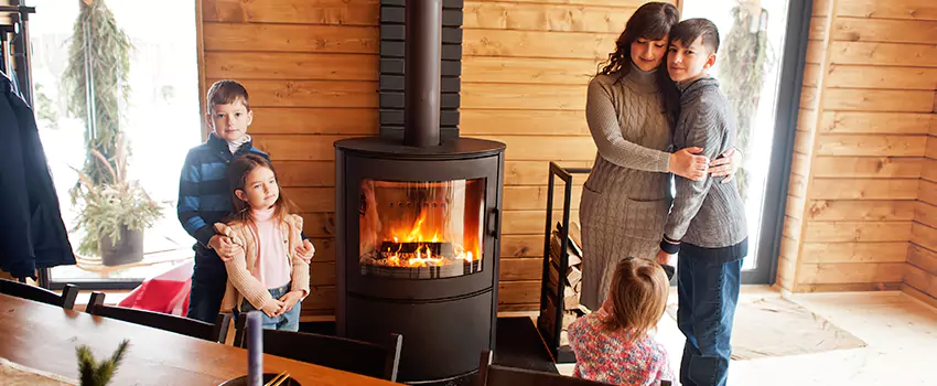 Morso Cast Iron Fireplace Insert Installation in Centralia, Washington