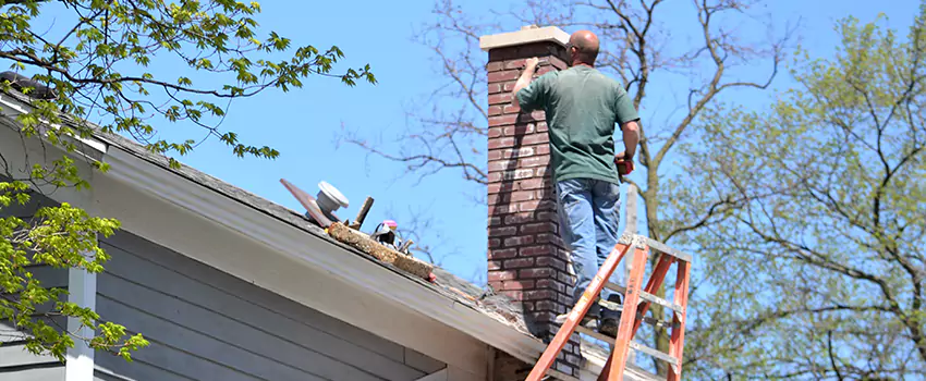 Vinyl and PVC Chimney Flashing Installation in Centralia, WA
